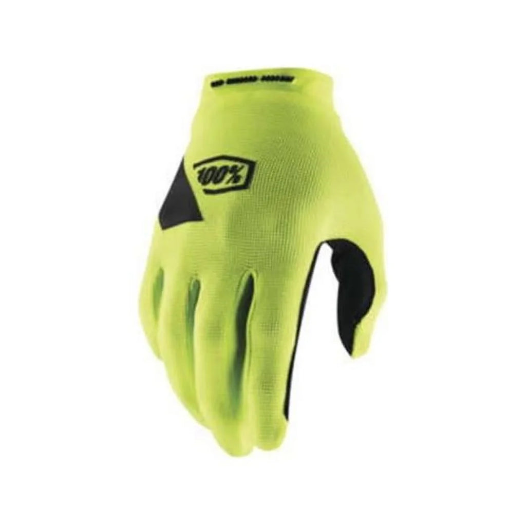 Percent Extra Large Glove, Fluo 100 Ridecamp Mens - Yellow