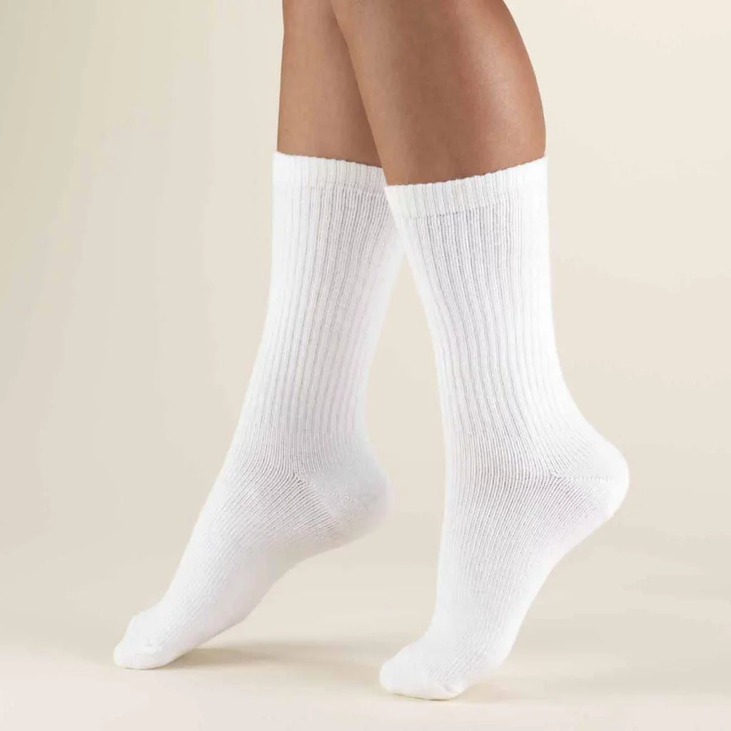 to Unibasic Sports Unisex 9 Pack (White, Athletic Socks 11) 10 Crew Cotton