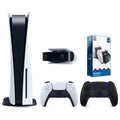 Controller Bundle Playstation Controller, Charge Dock Dual and 1080p with Surge Black HD Version Console Camera Extra Disc 5 Sony