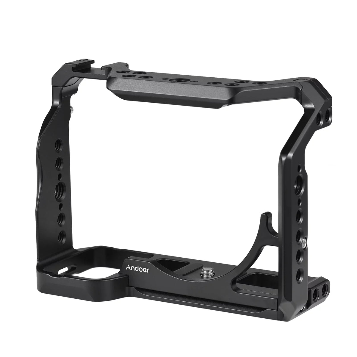 A7IV/ with Cage Alloy A7R4/ Cold Sony Holes A7M4/ Video A7S3 Shoe Numerous Screw Cage for Andoer Aluminum A1/ Mounts Replacement Inch 14