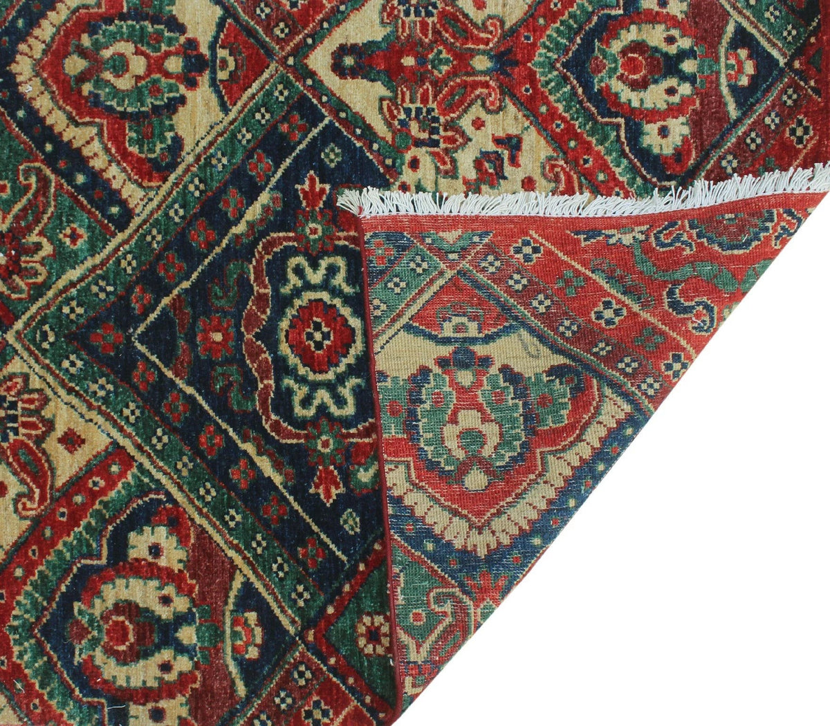 2'6" Runner, x 18'6" Aria Muiz Red/Blue