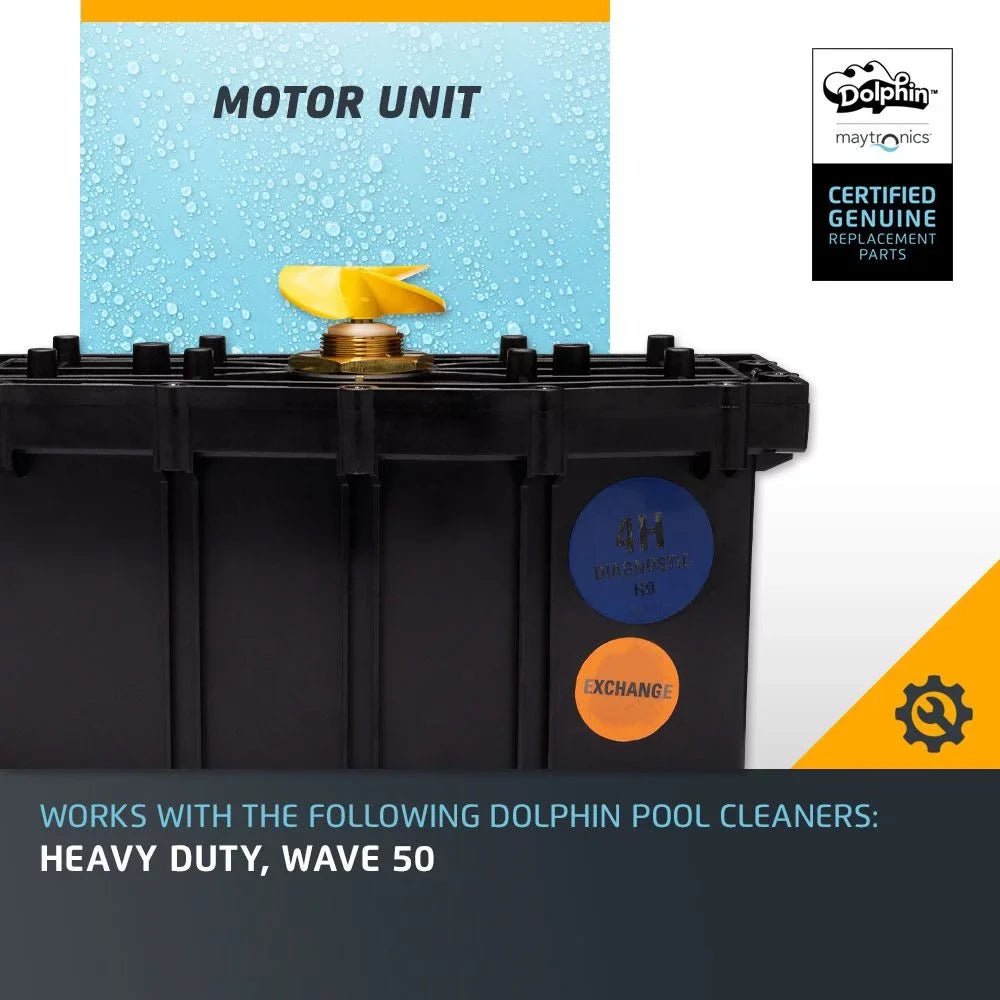 Genuine 9995365RD-EX Part Replacement Part Robotic Cleaner — — Dolphin Motor Unit Pool Number