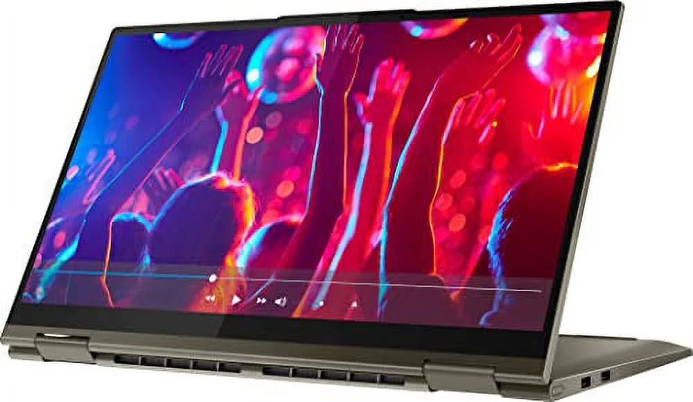 Intel Fingerprint FHD 7i LENOVO 1TB Thunderbolt 2022 Yoga Windows SSD Xe i7-1165G7 EVO with KB DDR4 inch Platform 15.6 10 11th WI-FI Laptop 6 Backlit Touchscreen Graphics Core 4.0 2-in-1 Iris 12GB