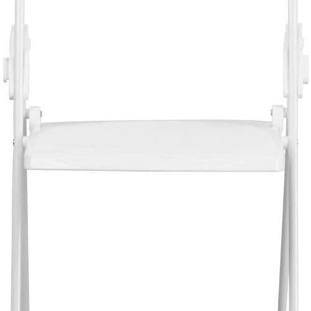 Pack HERCULES Chair 2 Ganging 500 Folding Built-In With Lb. Brackets Plastic Duty Series Capacity Heavy White