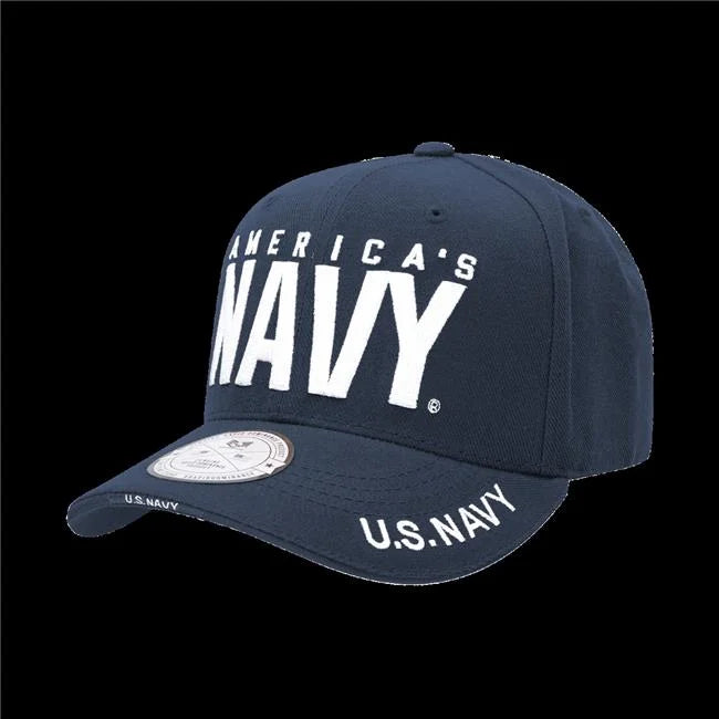 Legend Caps Military Navy Navy The - S001-NAV-TX-NVY Americas