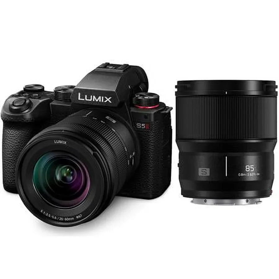 Camera 85mm f/1.8 and LUMIX with S Leica 20-60mm Mirrorless L for S5 II f/3.5-5.6 LUMIX Lens
