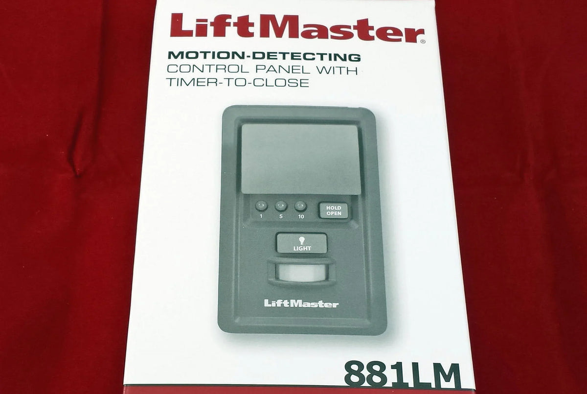 881LMW Control Motion-Detecting Panel Timer-to-Close Wi-Fi LiftMaster with