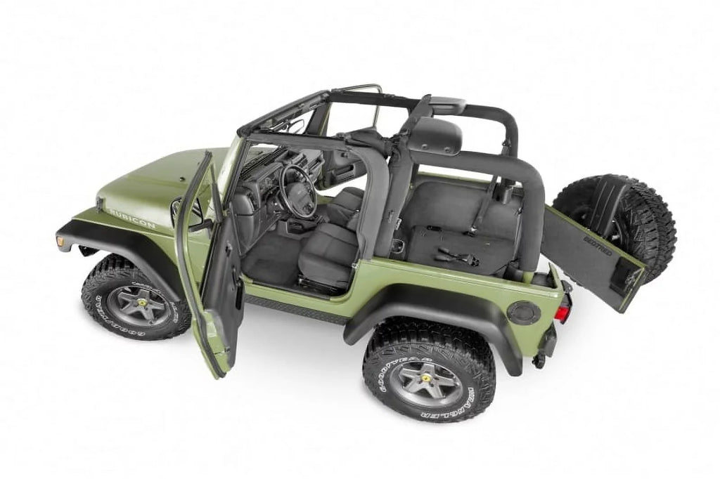 1997-2005 Wrangler TJ/LJ Wrangler X - / / Bedtred TJ Jeep Cnsl) Cntr Kit 97-06 RealTruck (W TJ, select: 2006 3Pc Jeep BTTJ97F Flr by Shlds BedRug Front Ht Compatible Jeep with