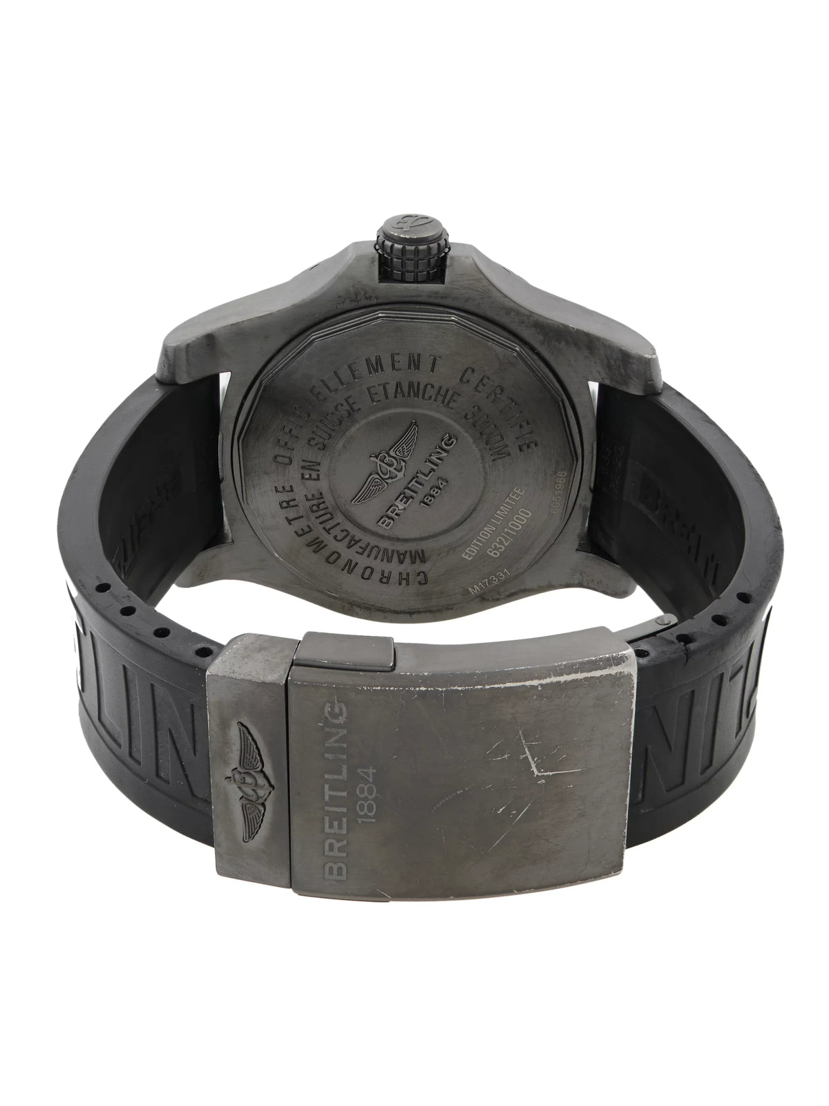 Automatic Mens Steel II Watch M17331E2/I530-153S Breitling Seawolf Black Avenger