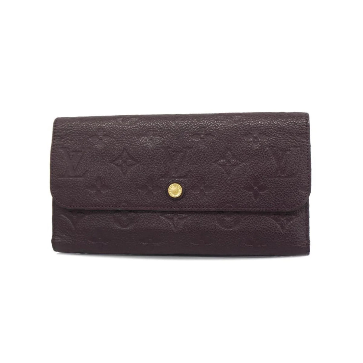 Empreinte Vuitton Pre-Owned Ladies (Good) Louis Wallet Monogram Long Orb Virtuose Portefeuille Tri-fold M60294