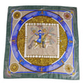 FEUX Silk HERMES Scarf Muffler (Good) Women's Multicolor Pre-Owned Fireworks Carre90 D'ARTIFICE