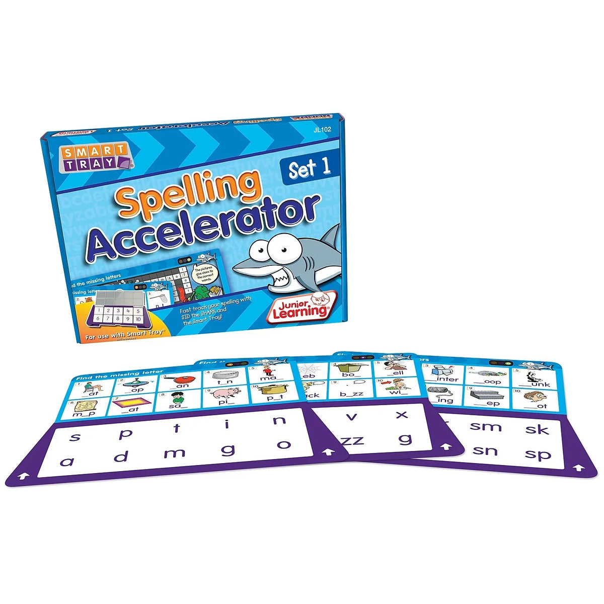 Learning of Smart Set Spelling JRL102BN 2 Set Accelerator Junior 1 Tray -