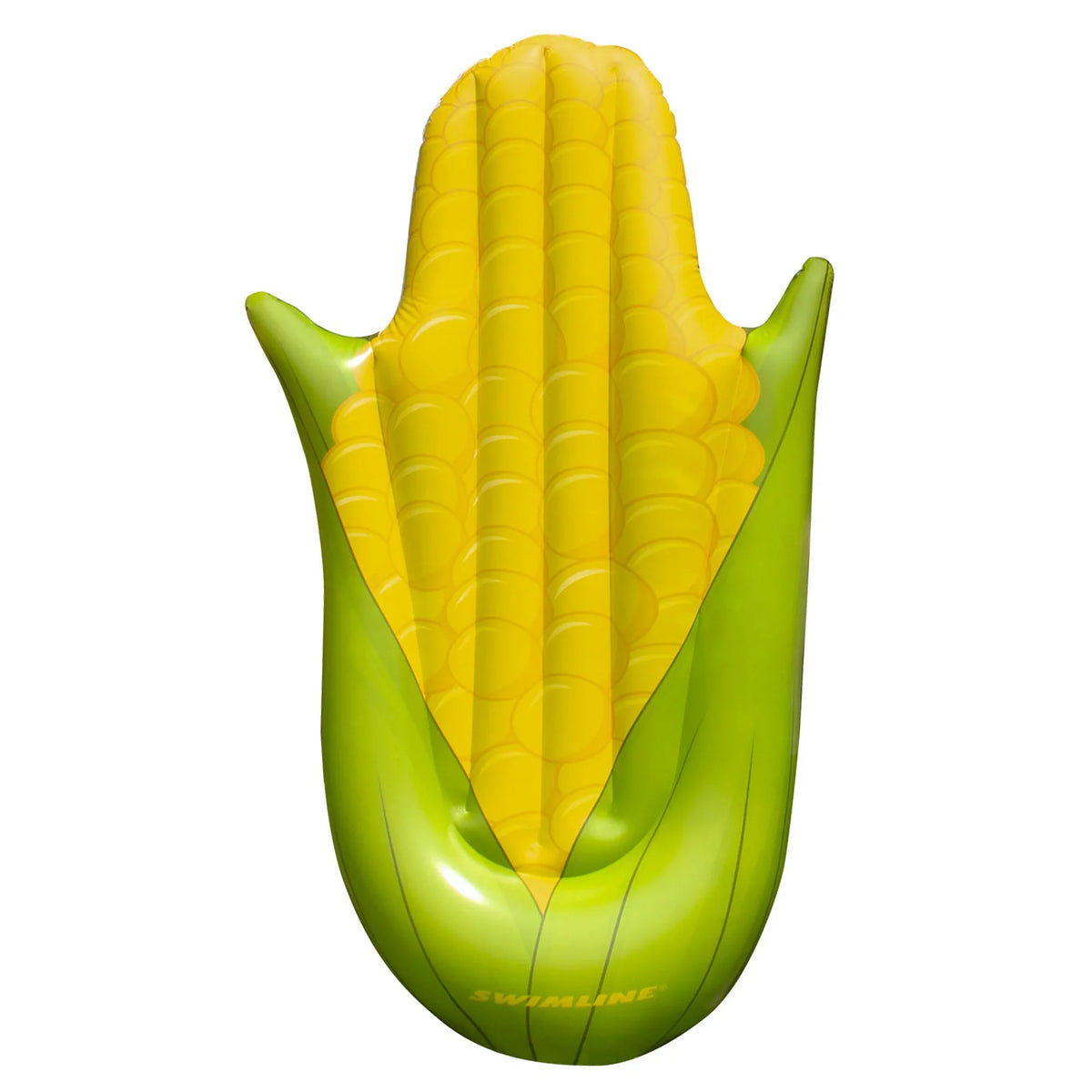 and Cob on 68" Central Green Swim Pool the Float Swimming Corn Yellow