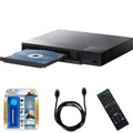 w/ Kit Streaming Disc and HDMI Player Sony Bundle Blu-ray Cable BDP-S1700 Cleaning
