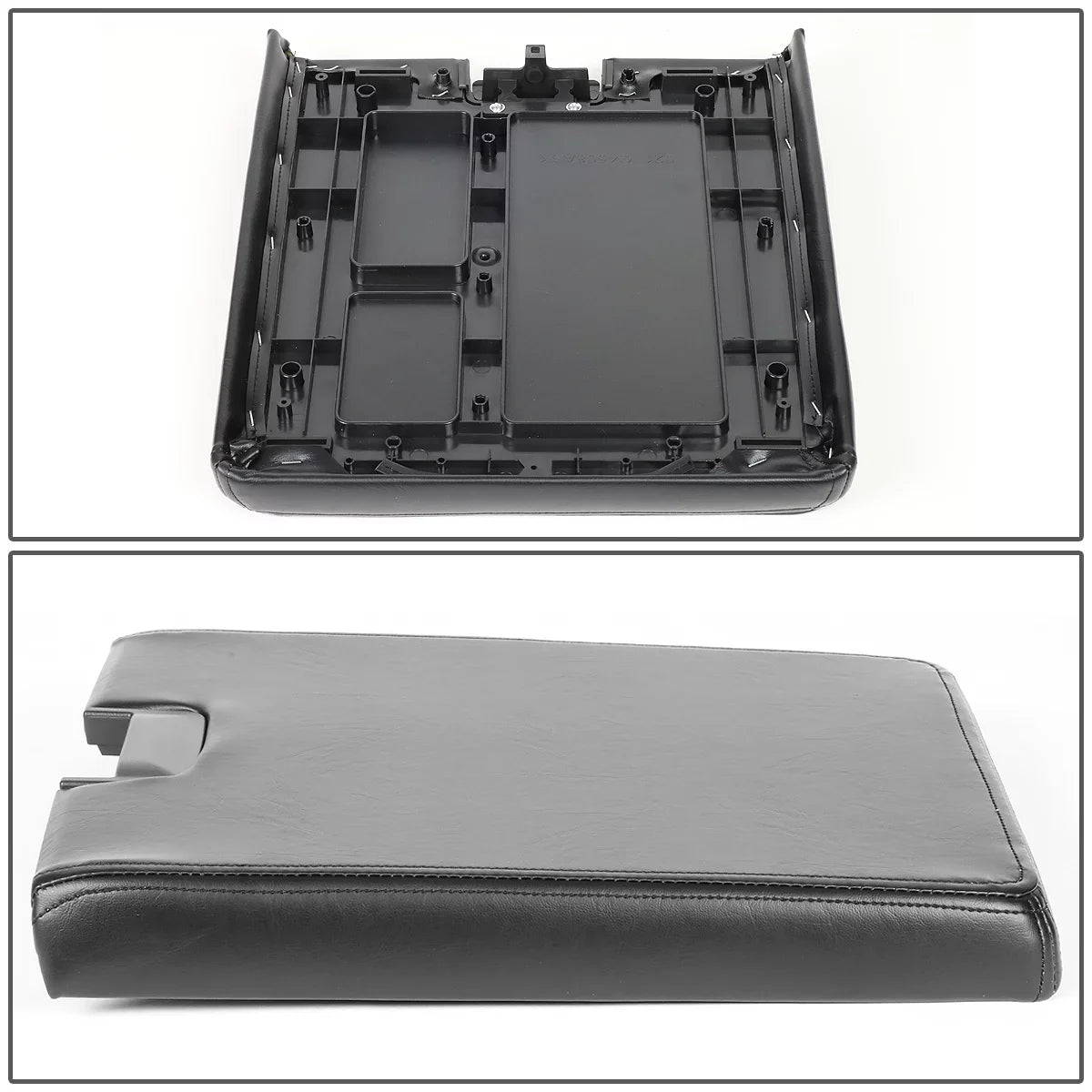 Arm Escalade Sierra Console Black Yukon Center GMC Silverado 3500 Rest to Cadillac Chevy 1500 2014 Tahoe 2500 DNA 2007 Top For GECS-003-BK Lid XL Motoring Kit