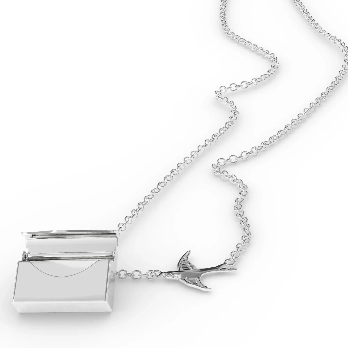 Resort in Resort Envelope silver Locket Pennsylvania Camelback Neonblond - Ski Ski a Necklace