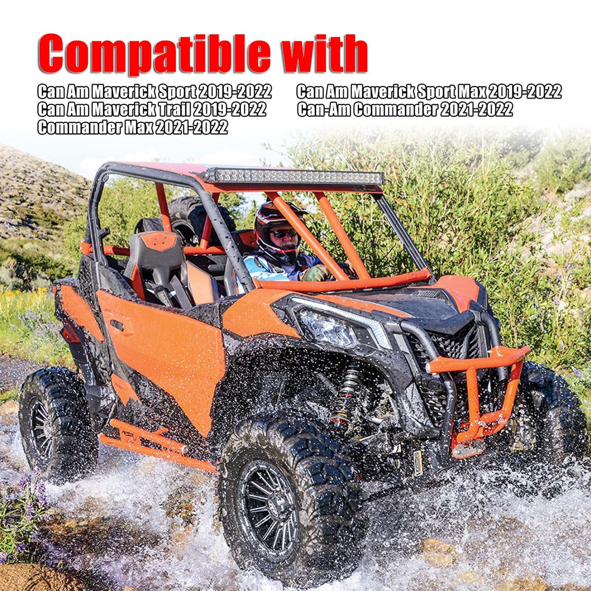 AM Commander UTV Maverick Can Storage Phone Trail Box Device Electronic Organizer For 2021-2022 Holder 2019-2022 Sport Tablet