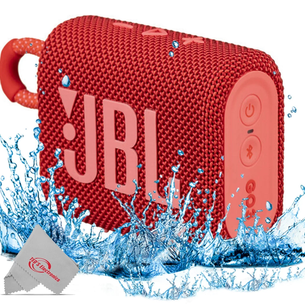 Speaker Red JBL Go 3 Bluetooth Portable Waterproof