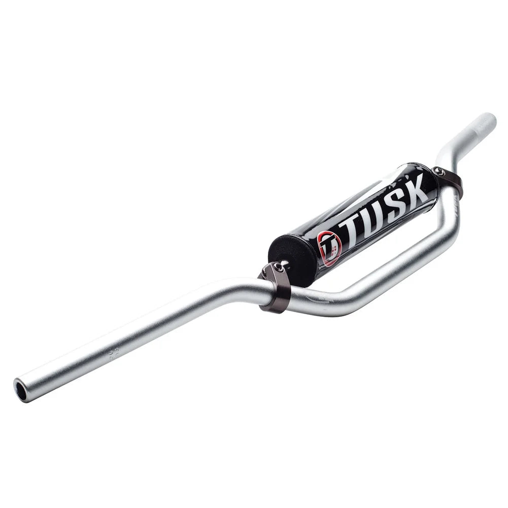 Mini LEM Bend Silver 1997 Aluminum T-10 For RM 7/8" Tusk CR3 Handlebar