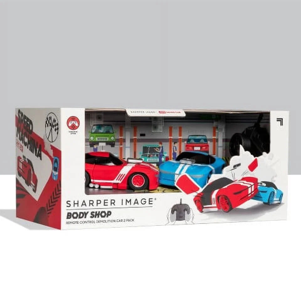 Car Blue/Red - 2 Sharper Remote Pack Shop Image® Demolition Control Body