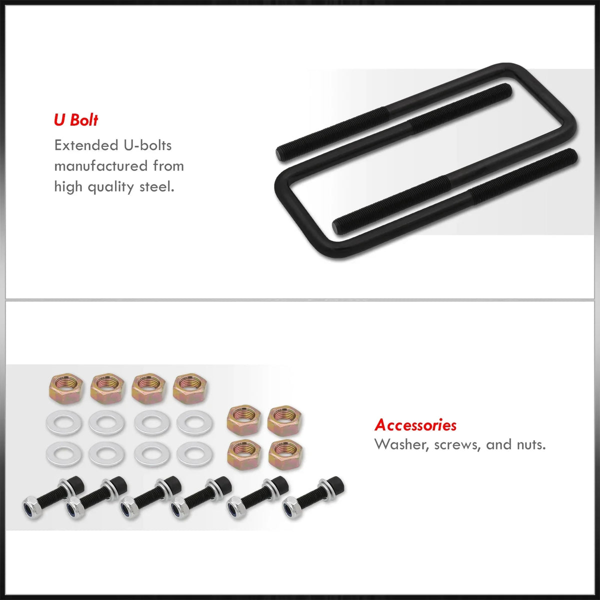 Sierra Lift Chevrolet Rear 2015 2010 GMC SL 2007 2011 Kit 2021 2017 Compatible/Replacement Chevy 2018 For 2013 2" 2020 Silverado 2016 2" AJP 2009 2012 Distributors Spacer Leveling 2008 2019 Front 2014
