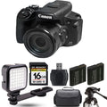 LED HS Camera Canon + SX70 - Battery PowerShot 16GB Kit Extra + Digital