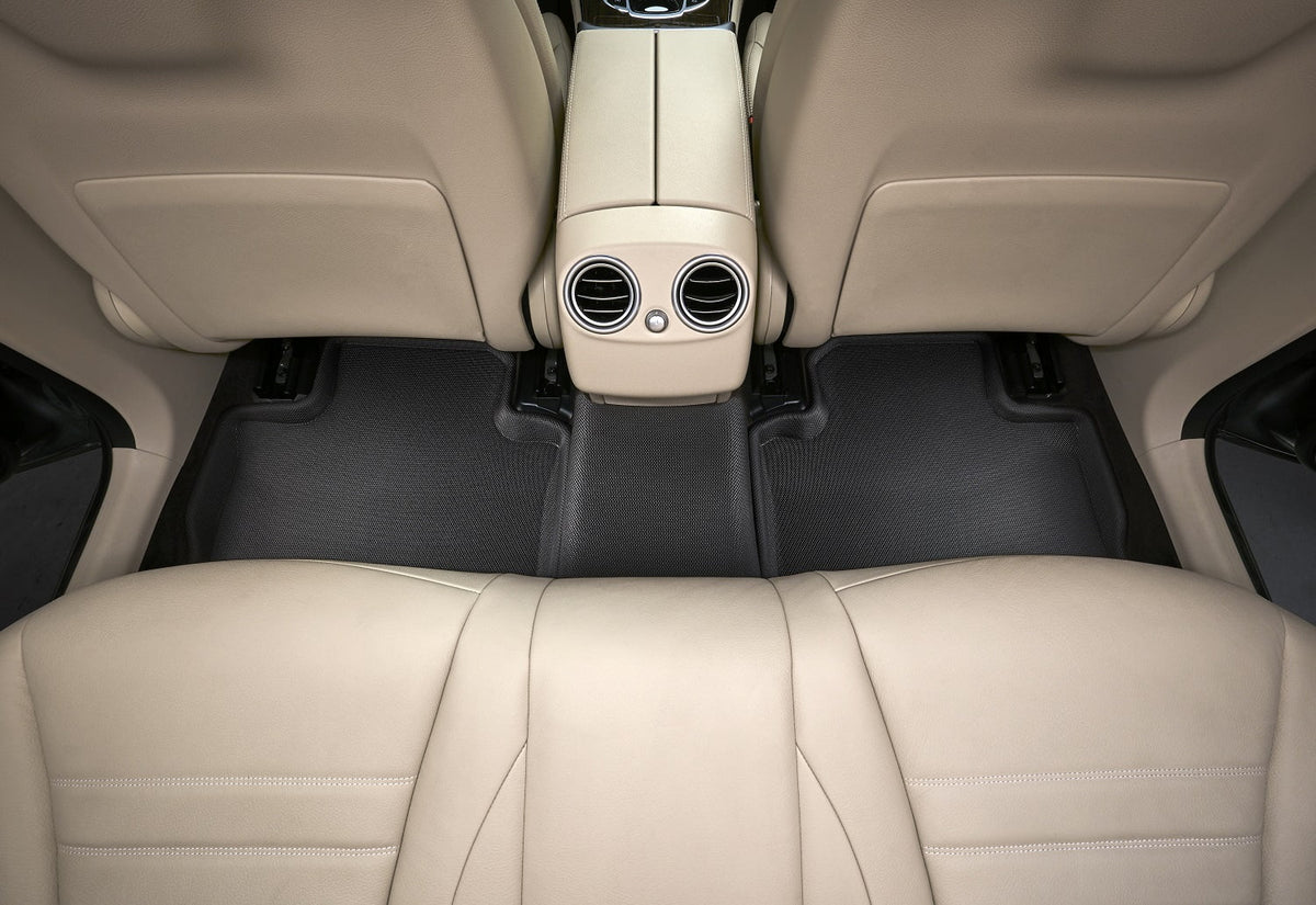 Second RX/RX Row 3D - with compatible LEXUS HYBRID KAGU MAXpider Floor 2016-2022 Mat (BLACK)