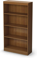 4-Shelf Bookcase-Morgan Cherry, Axess 58-Inch