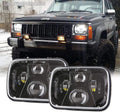 H6054LL for Sunpie Clear 7x6 6053 6052 H5054 inch Wrangler 5x7 Headlights Jeep Lens Cherokee (2pcs/set) XJ YJ H6054 LED
