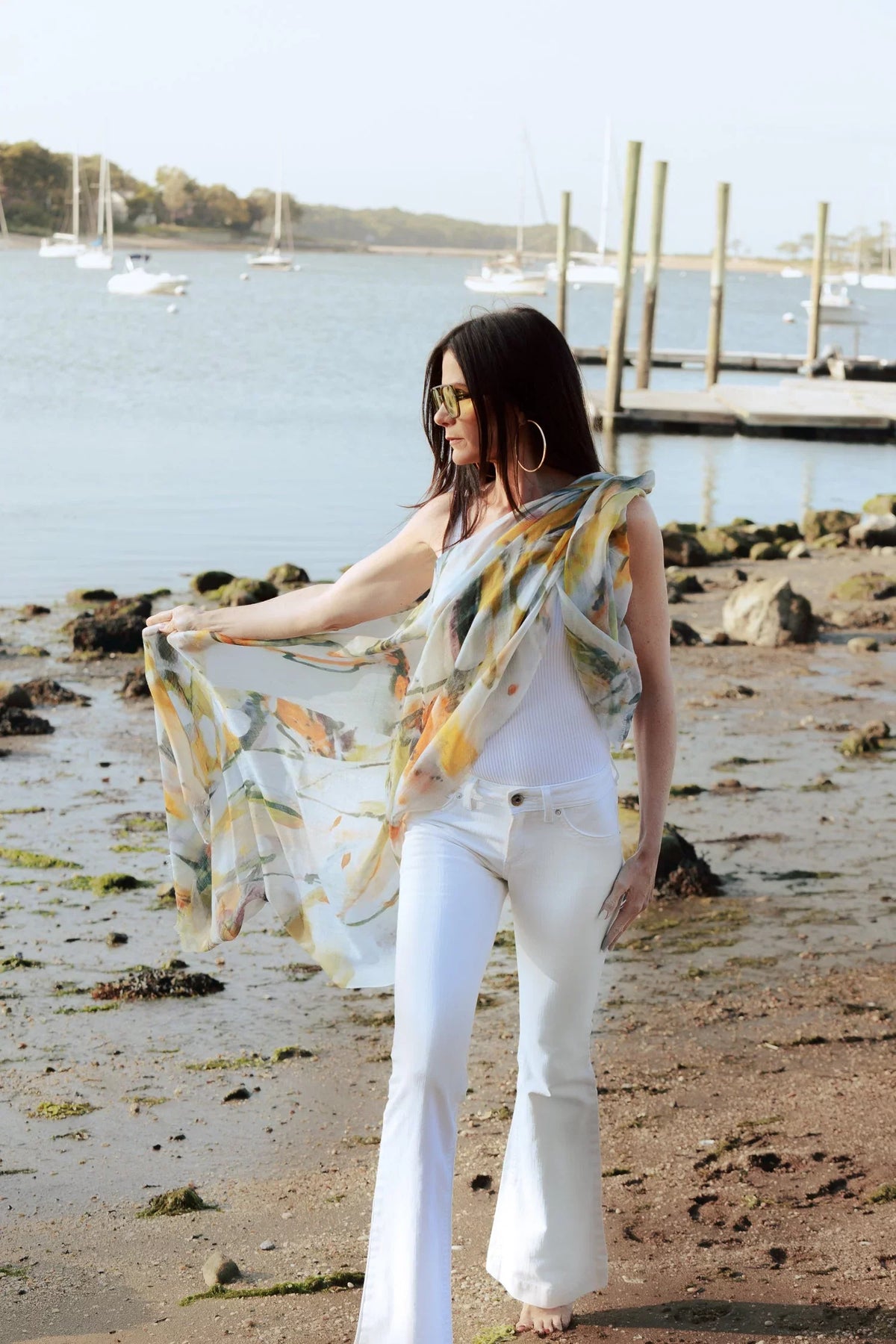 Swept Cashmere Paul James 100% - Scarf Cheung by Sun