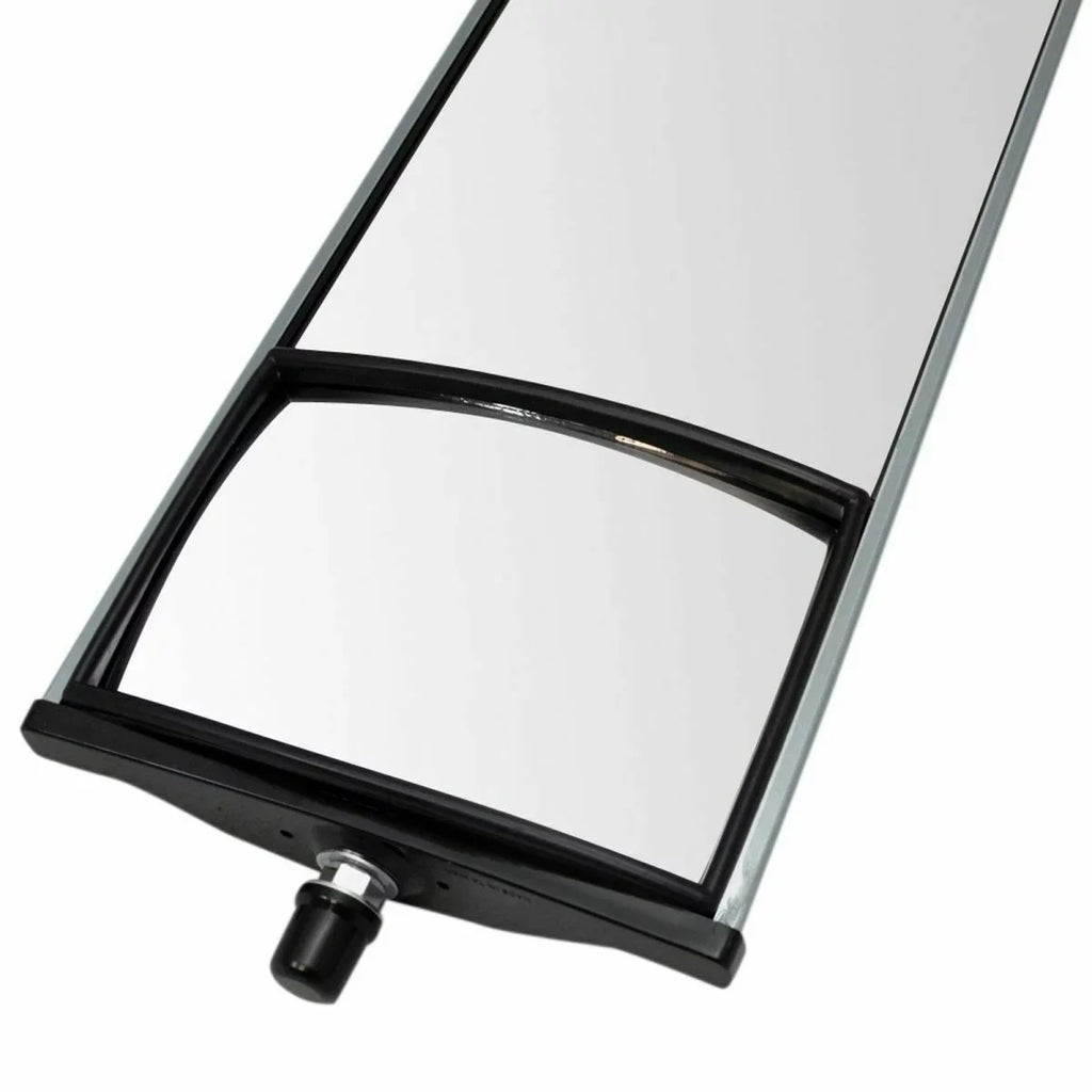 x 16" Aluminum Truck Mirror select: TRQ 6.5" NPR w/ ISUZU MRA64341 1986-2009,2011-2017 Coast Glass HD Fits for Semi West Pair Convex