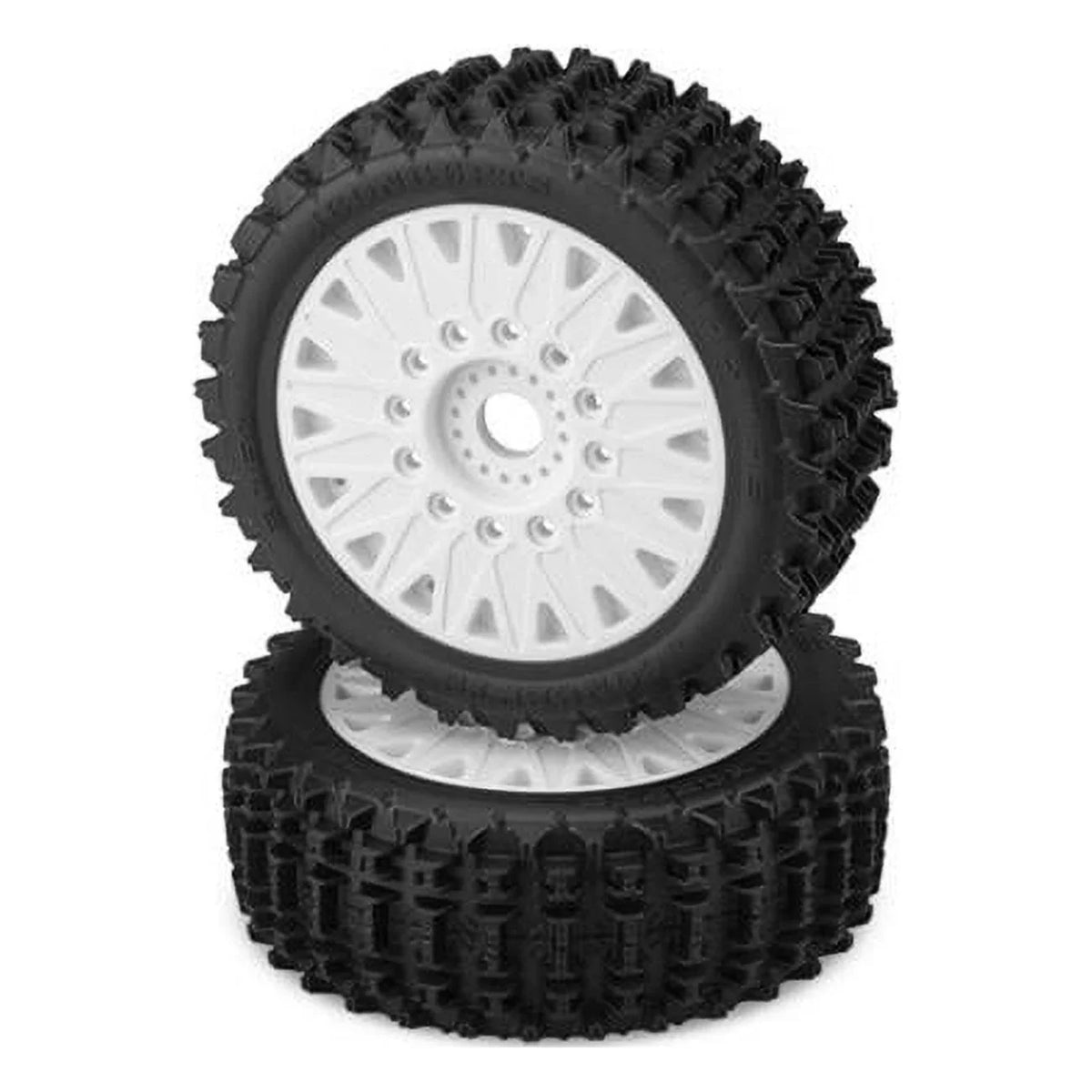 Magma Yellow White Tire Compound JConcepts Premounted 2 3060-1097