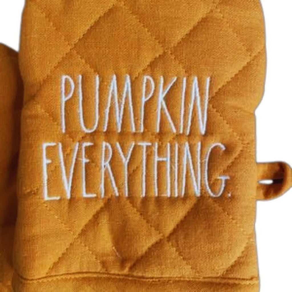 Rae Mini Kitchen EVERYTHNG Dunn Cotton Mitts 5" PUMPKIN X 8.5" 100%