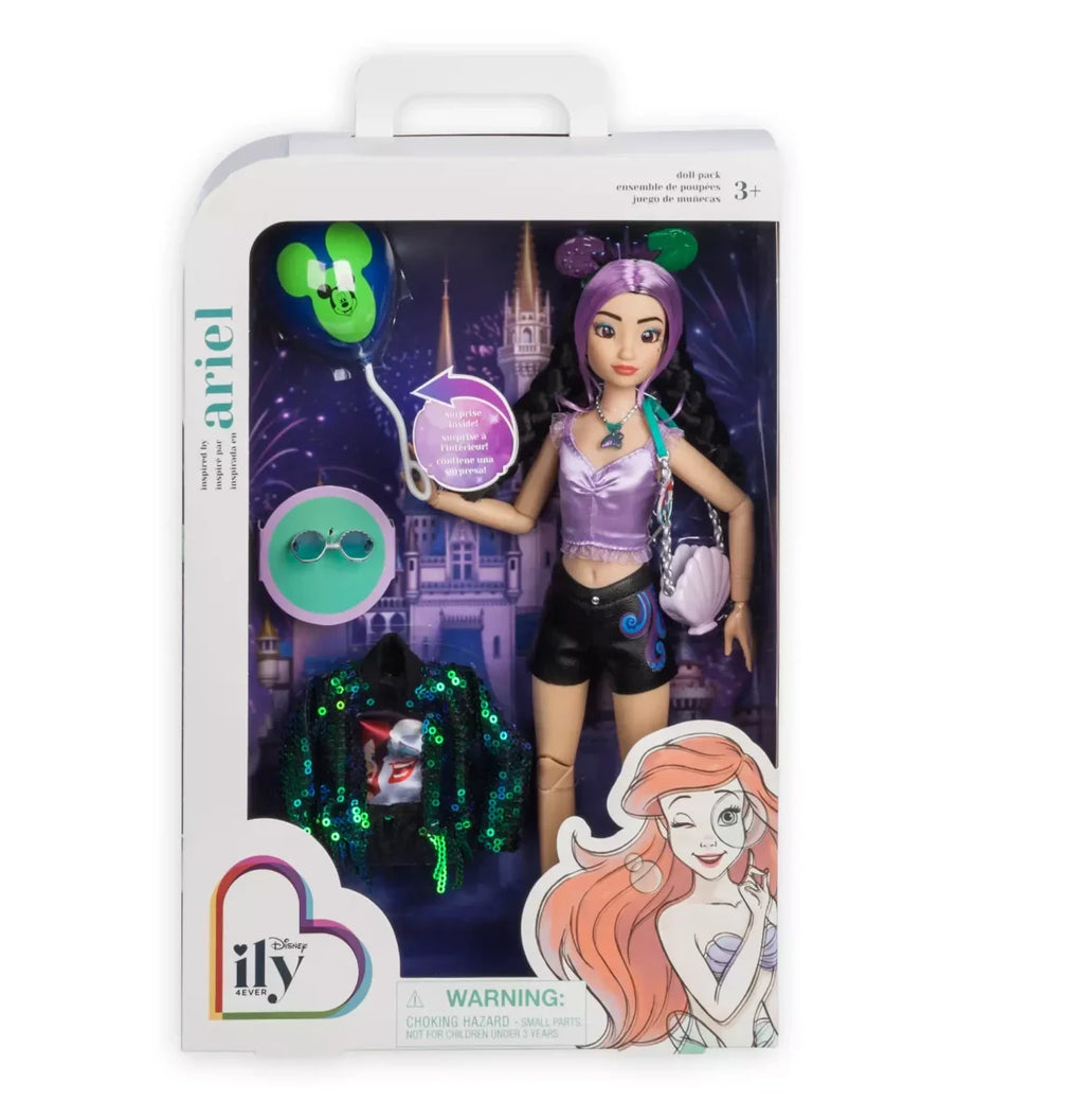 Inspired with Box New by Ily 4EVER with Edition Ariel Disney Doll Accessories