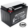 8Ah, - Activated, 1999 Motorcycle UB-YTX9-BS Battery for GSX-R600 5-Pack Maintenance 12V, Free, Battery Suzuki Replacement 600CC UpStart Factory