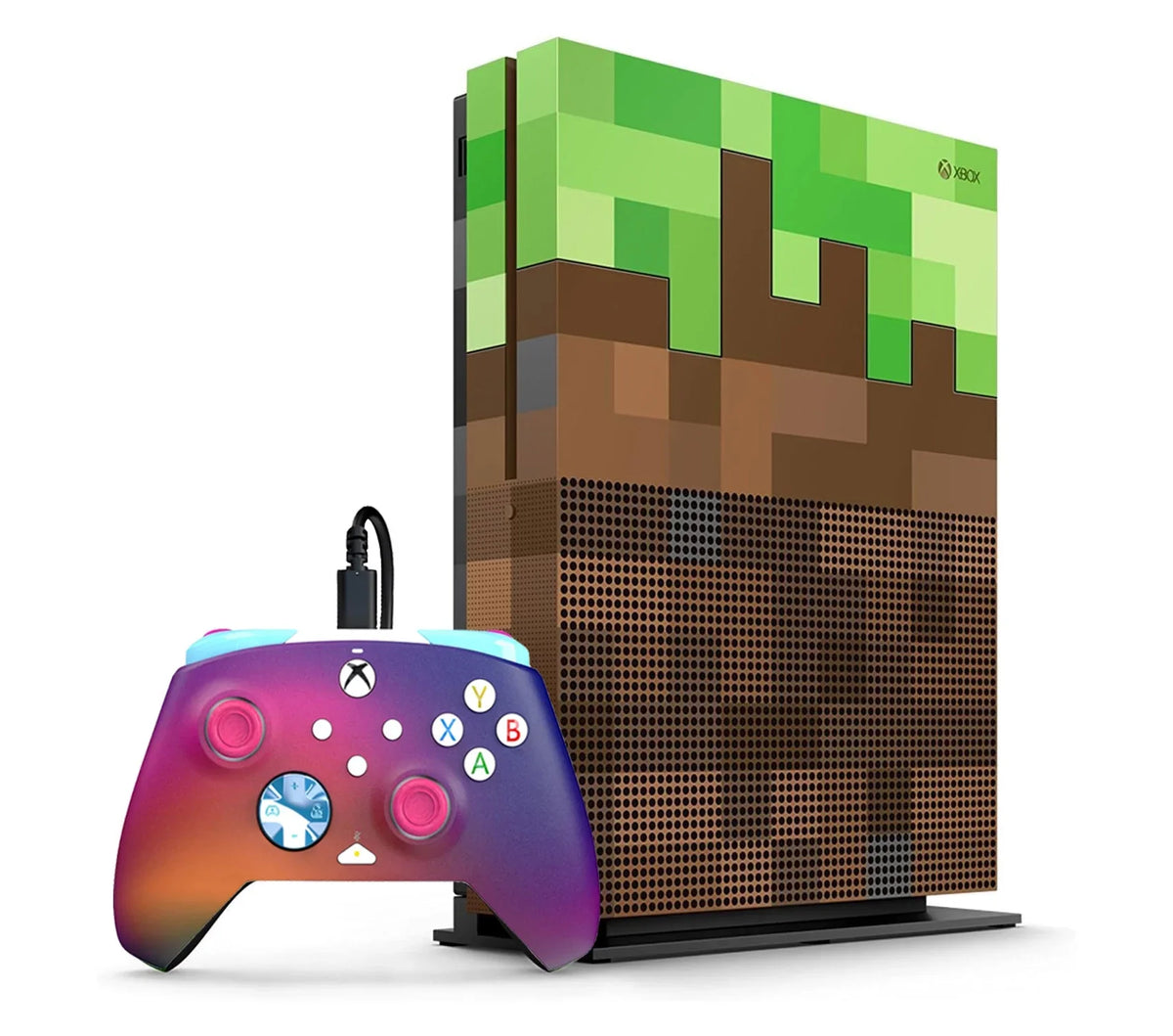 AXTION kit One BOLT Xbox + Used 1TB Cleaning Limited Microsoft Console Edition S Gaming Bundle Minecraft