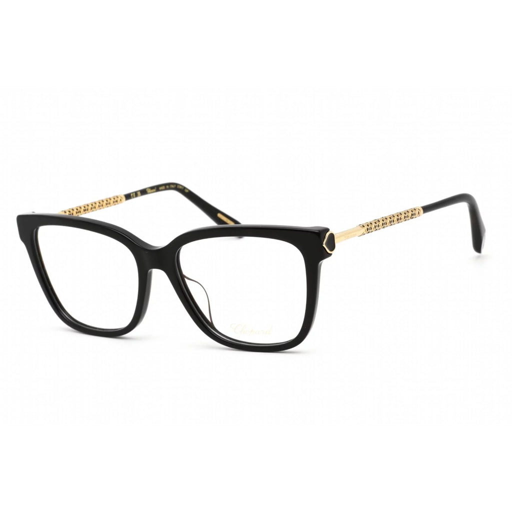 Chopard 0700 Women's Shiny VCH333W Frame Eyeglasses Black/Gold