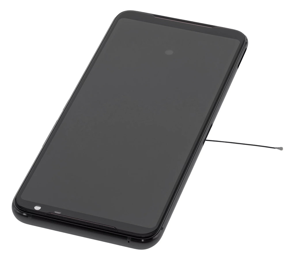 Phone ROG 2 For Asus (Refurbished) OLED Compatible (Matte Assembly (ZS660KL) Replacement Frame Black) With