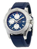 Mens Colt Blue Dial Automatic Blue Breitling Watch Rubber Chronograph A1338811-C914BLPT