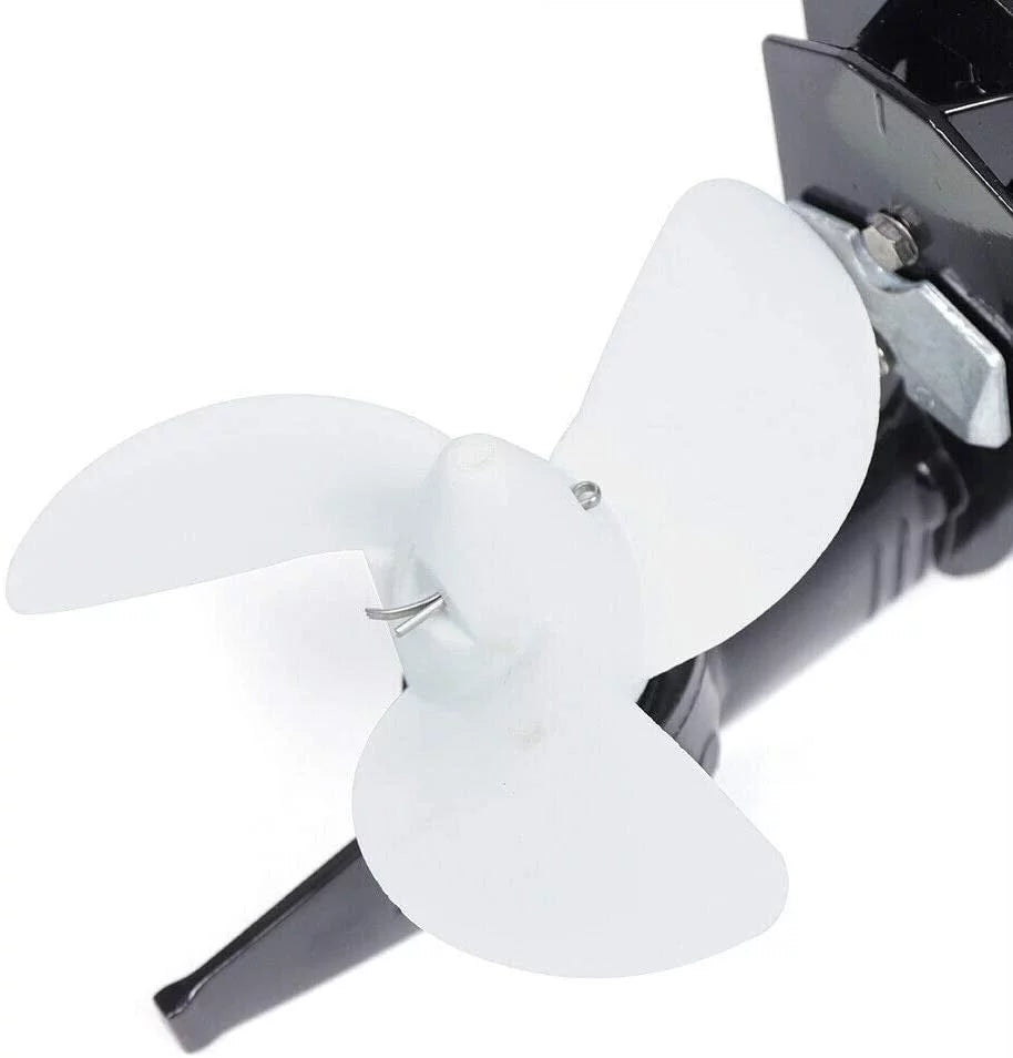 Miumaeov Electric Marine Trolling Motor 1000W Outboard Motor 4HP Driver Brushless Propeller Motor, Propeller Electric Duty Start Outboard Heavy Engine Trolley Boat