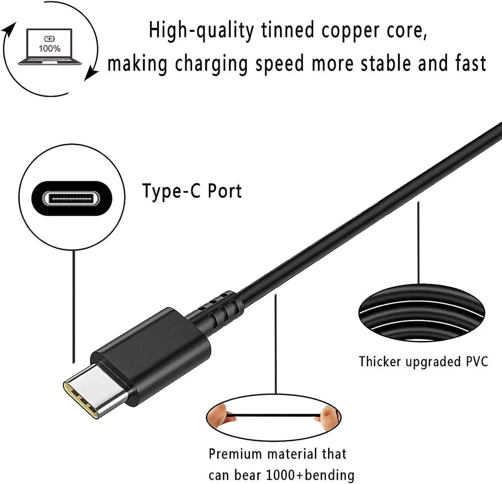 5401 AC Dell Laptop for 90W Charger 5330 5411 5410 POWER 5400 Latitude Adapter AMSK Type-C