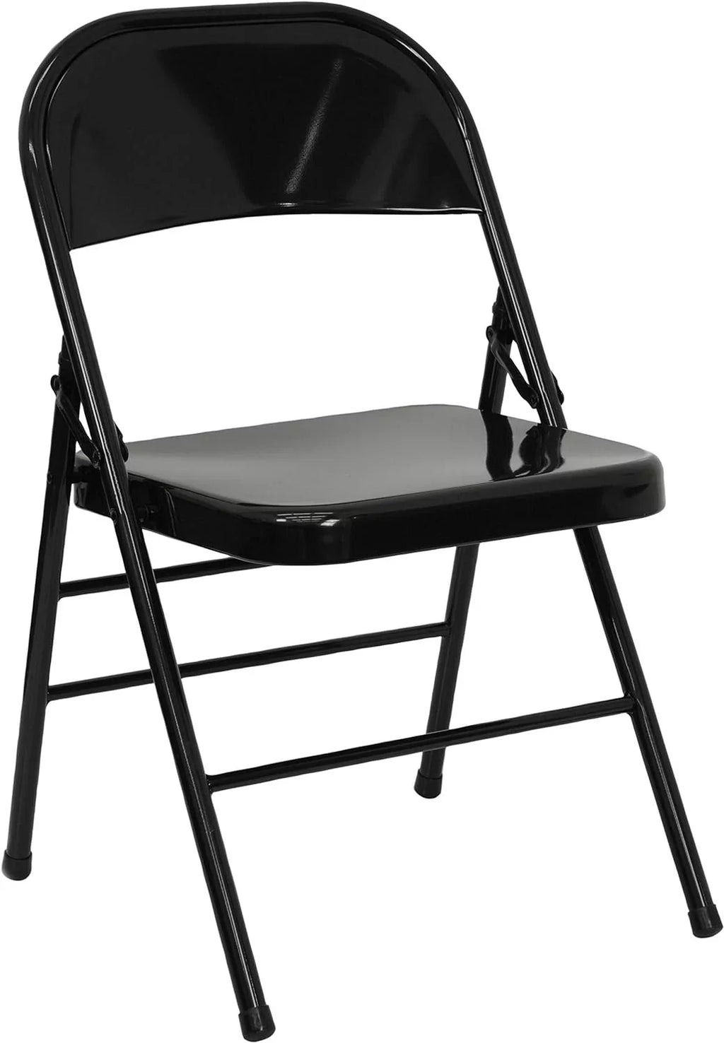 Metal & Folding HERCULES Hinged Black Braced Series Chair Double Triple