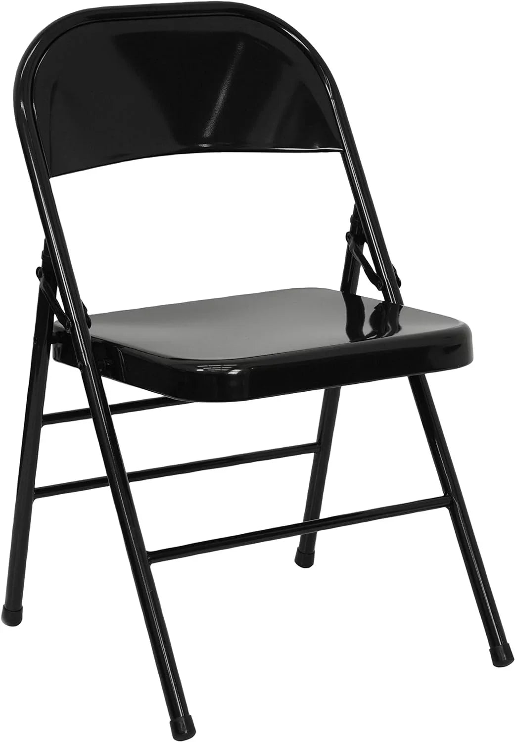 Metal & Folding HERCULES Hinged Black Braced Series Chair Double Triple