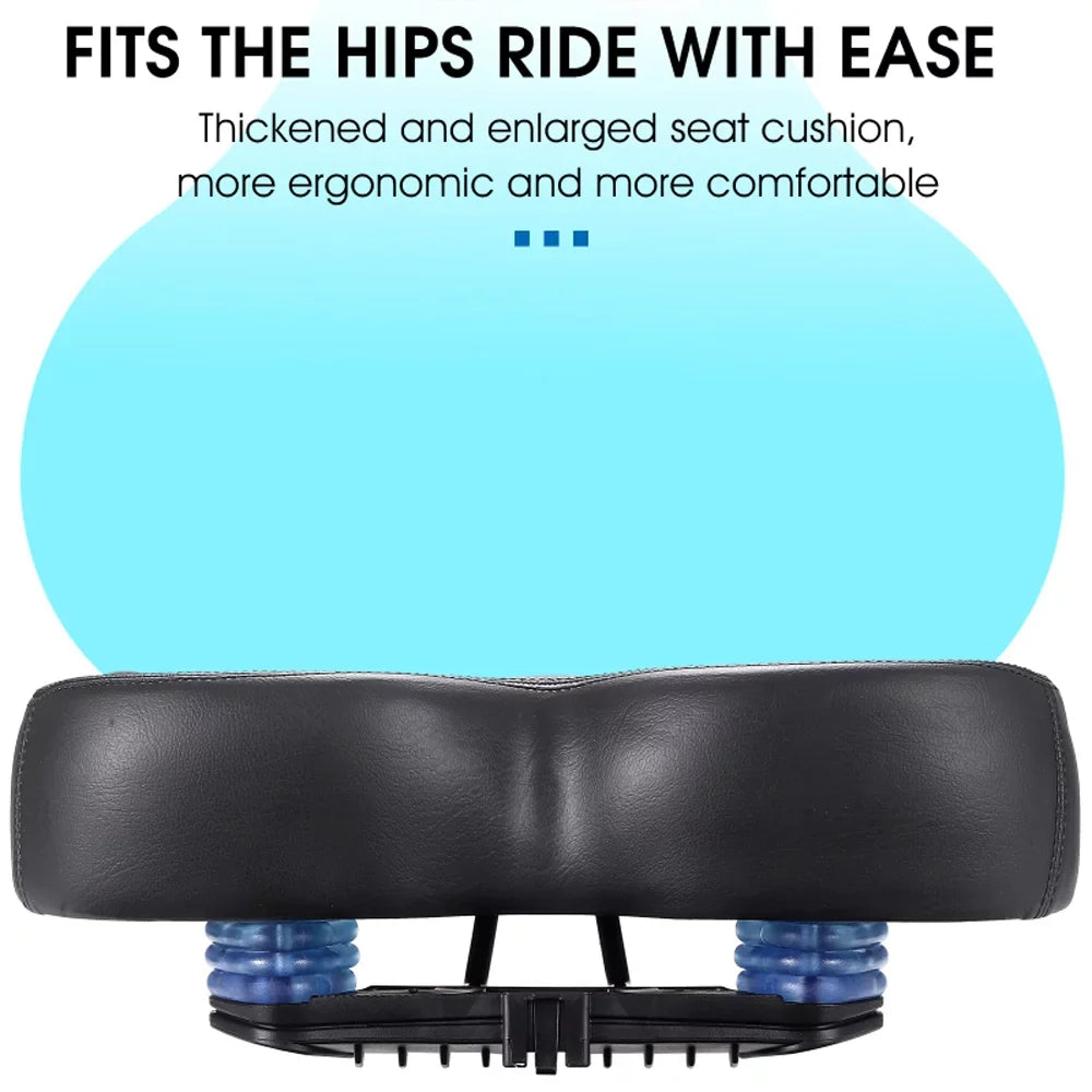 Design Comfortable Bike Aibecy Road Saddle Replacement Widen Cushion for Thicken Ergonomic Shockproof Distance Riding Long