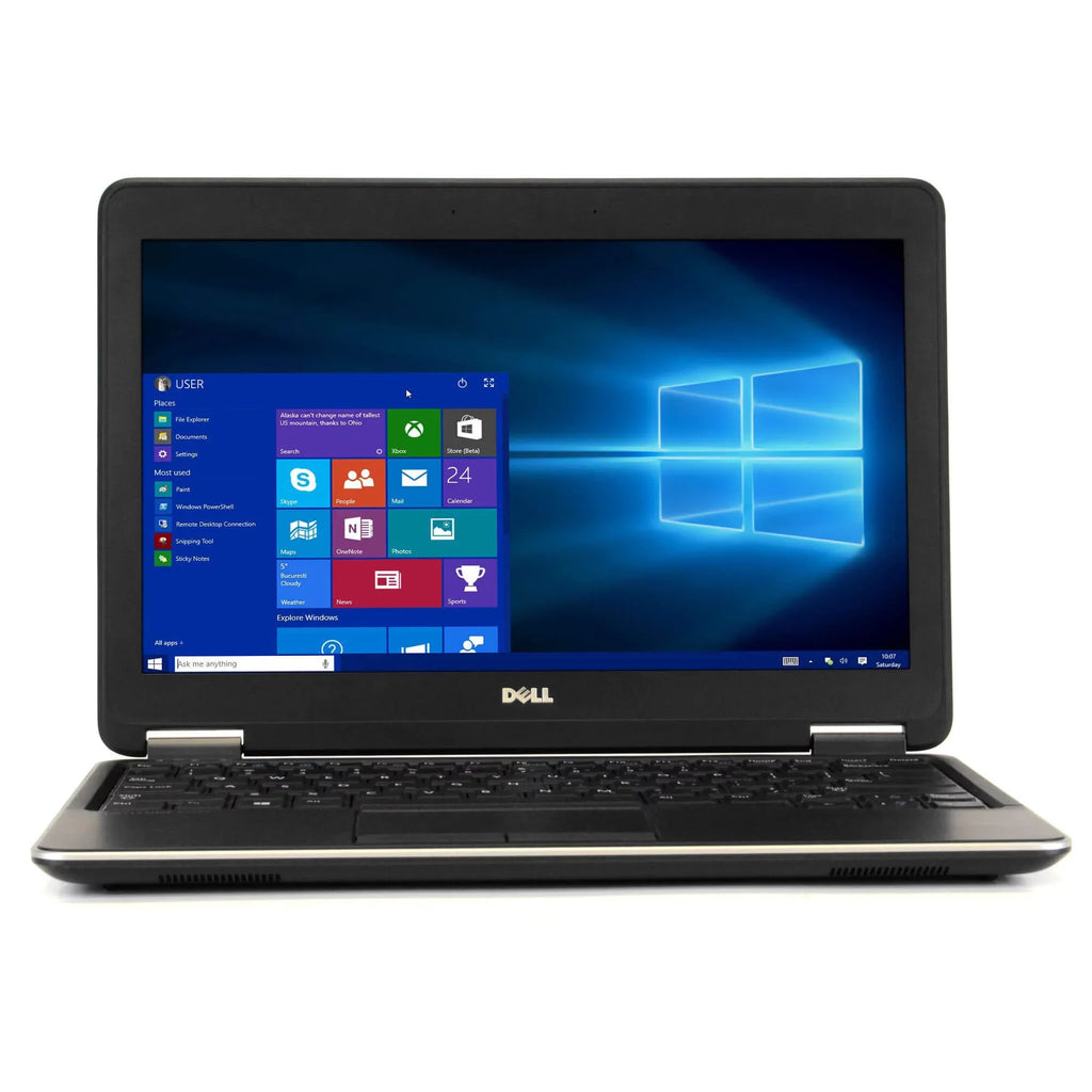 Gen Latitude Used i5 4GB 10 Bit Core 128GB 4 Home Dell Laptop Intel Windows E7240 64 SSD RAM Dual