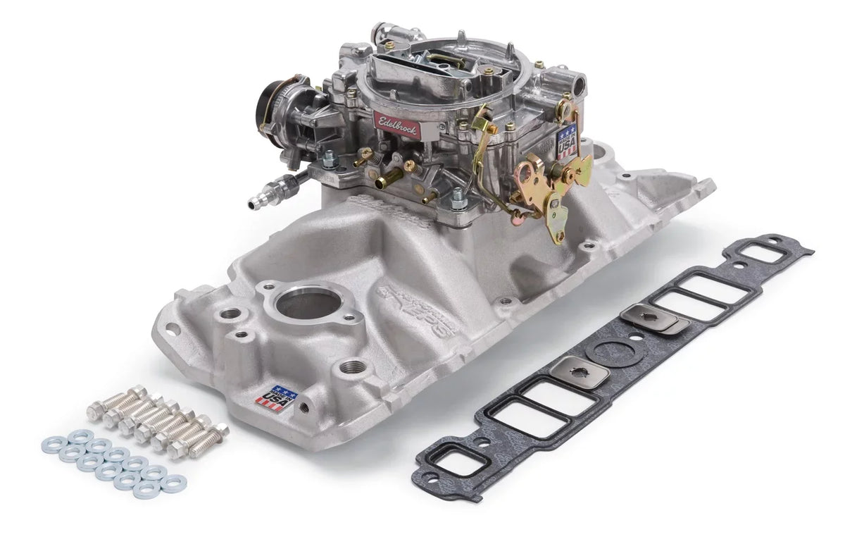Manifold 2021 Kit Single-Quad And Edelbrock Carb