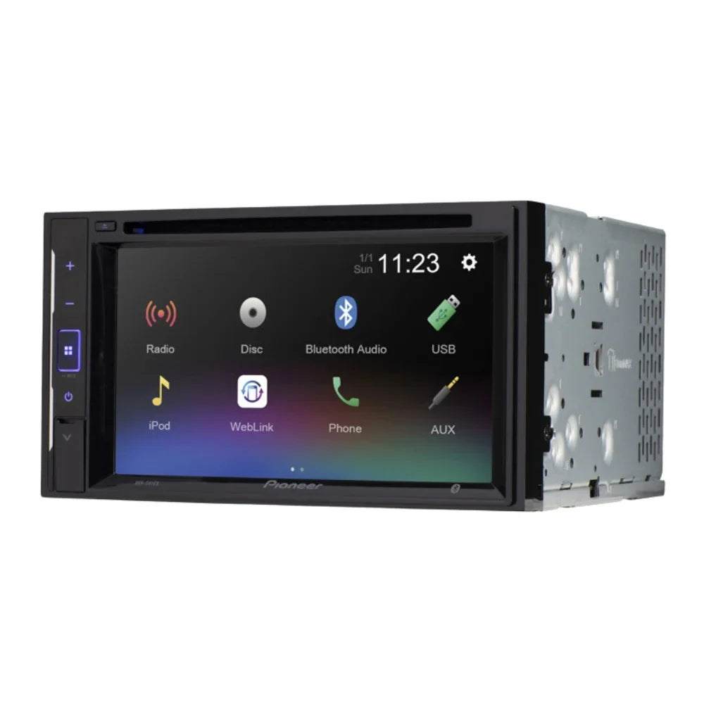 Camera/Install Car Bluetooth/Backup 6.2" with Media Stereo for KIT4820 Oldsmobile Double 1994-1999 Touchscreen AVH-241EX W/ Pioneer AM/FM Bundle Kit/in-Dash DVD/CD Receiver DIN Eighty-Eight Digital