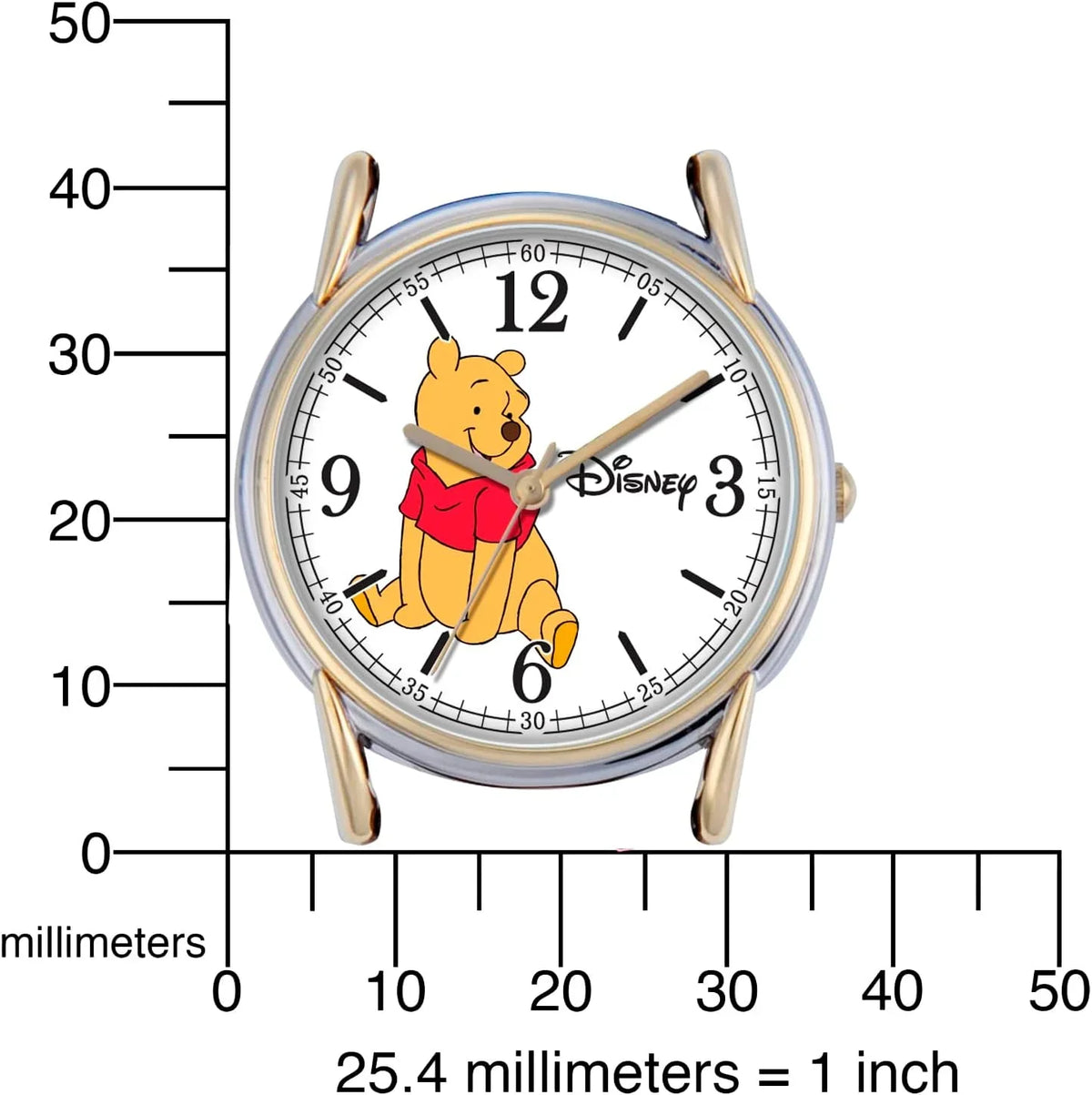 Winnie Alloy Gold Watch, Silver and Brown Strap Men's Leather Cardiff