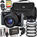 1x DSC-RX1R Camera More Extreme Includes: 64GB Bundle Ultimaxx Advanced Much II Memory Card, Sony Cyber-shot Bundle) Battery Digital - & (28pc Replacement
