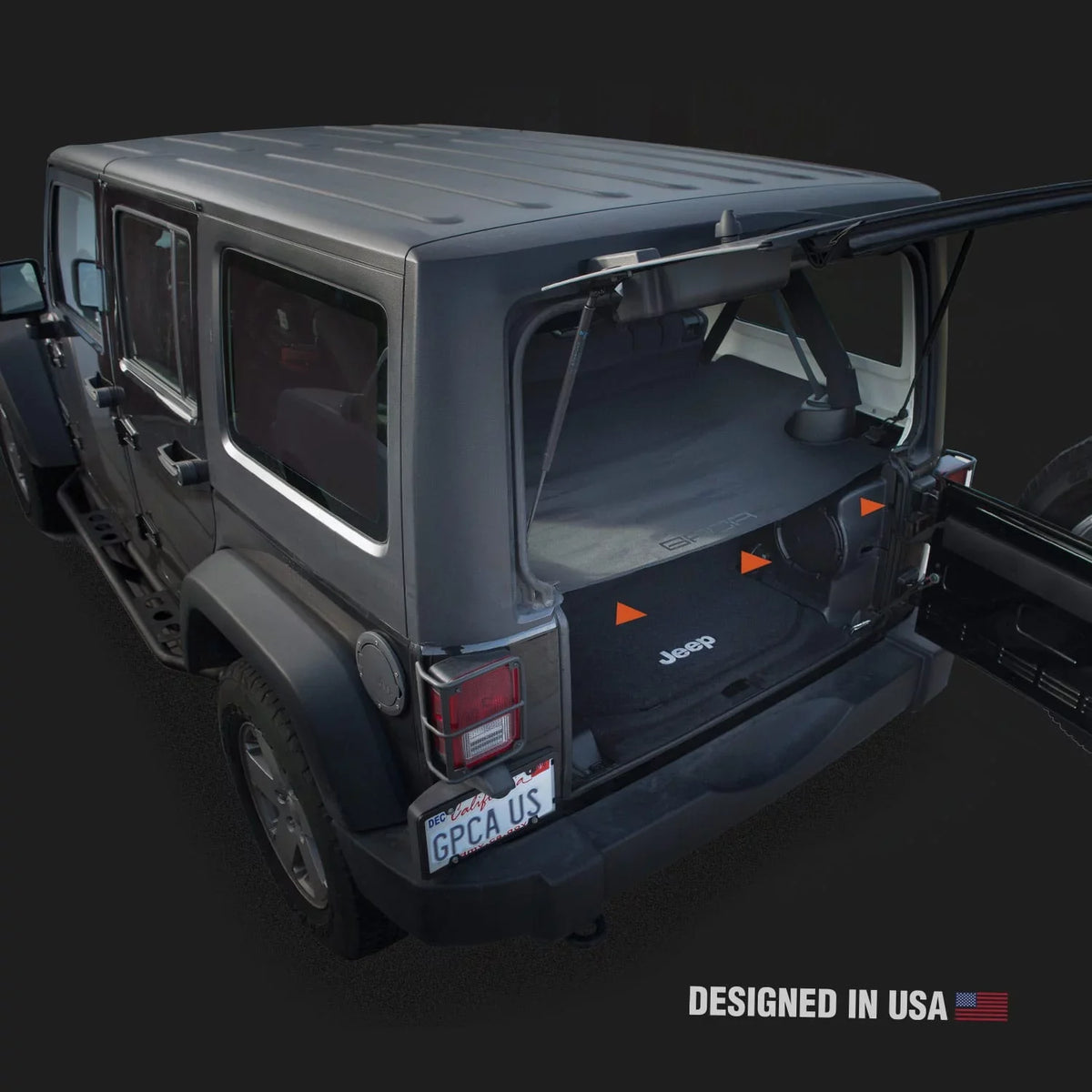 Rubicon/ LITE Unlimited Wrangler Cover (UPGRADED) models JK Sport/ 4DR 2007-2018 for Freedom PLUS GPCA Cargo Sahara/